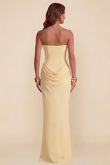 Cherie Maxi Dress - Lemon