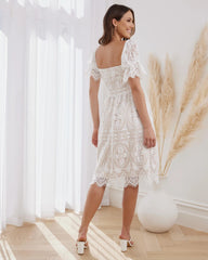Remie Dress - White