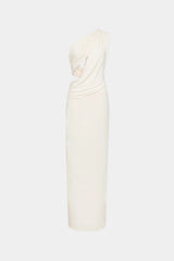 Misha Solstice Cupro Maxi Dress - Ivory