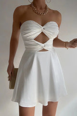 Mich Mini Dress - White