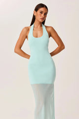 Sommer Maxi Dress - Aqua