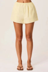 Yola Shorts - Lemon