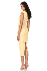Nookie Natalia Midi Dress - Lemon