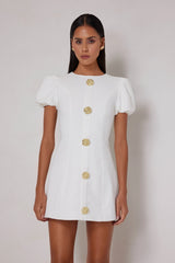 Candice Dress - White