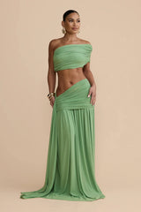 Marbella Skirt - Sage