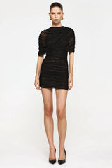 Phoneix Mini Dress - Black