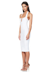 Nookie Destiny Midi Dress - White
