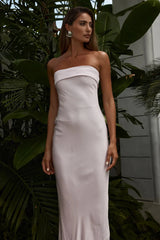 Pere Long Midi Dress - Light Pink