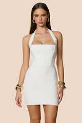 Nookie Belleza Mini Dress - White