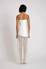 Adalina Dress - White (PREORDER)