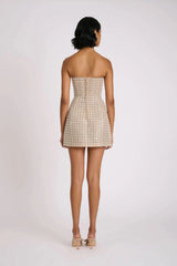 Serafina Dress - Beige