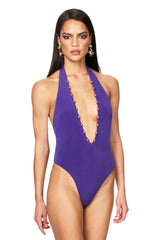Nookie Empire Bodysuit - Purple