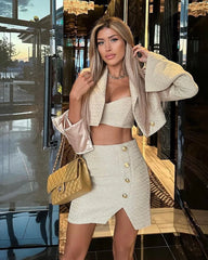 Nookie Queen Jacket - Nude