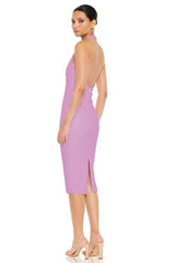 Nookie Rebel Midi Dress - Lilac