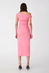 Misha Alaska Midi Dress - Tulip Pink