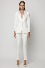 Tuxedo Blazer - Off White