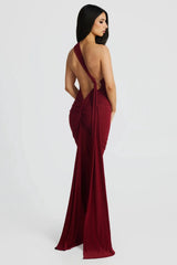 Constantina Gown - Wine