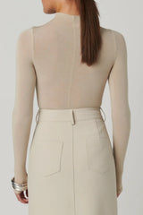 Amrita Bodysuit - Almond