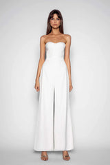 Skye Jumpsuit - White