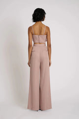 Reyna Pants - Blush Pinstripe