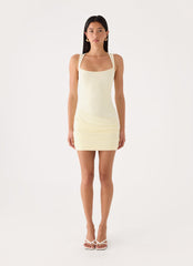 Carmellae Mini Dress - Yellow