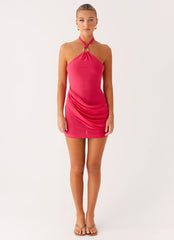 Henrietta Mini Dress - Pink