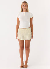 Kerrigan Knit Top - White
