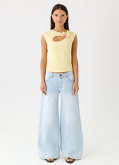 Luxie Top - Yellow