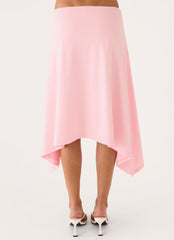 Vickine Midi Skirt - Pink