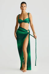 Saira Skirt - Emerald Ombre
