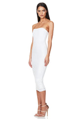 Nookie Fantasy Midi Dress - White