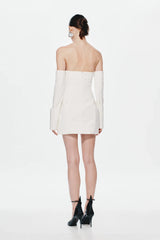 Misha Riptide Mini Dress - Ivory