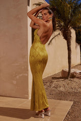 Fay Maxi Dress - Gold