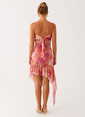 Brooks Mini Dress - Flamingo Fling