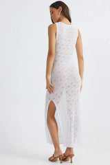 Aelia Maxi Dress - White