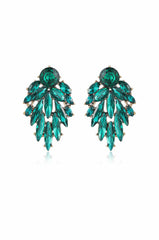 Cry Me A River Earrings - Emerald