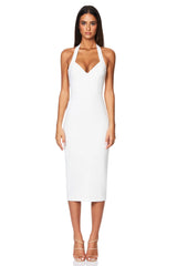 Nookie Love Affair Midi Dress - White