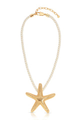 Starfish Necklace - 18k Gold Plated