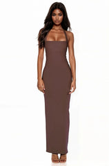 Nookie Boulevard Maxi Dress - Mocha