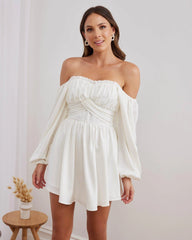 Riviera Mini Dress - White