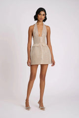 Roberta Dress - Beige