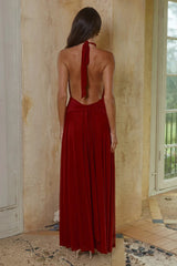 Vanessa Maxi Dress - Cherry