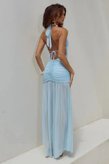 Adrianna Maxi Dress - Aqua