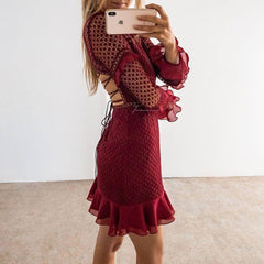 Parson Dress - Red