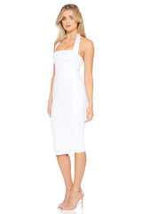 Nookie Boulevard Midi Dress - White