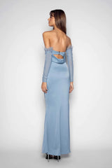 Myra Dress - Tranquil Blue