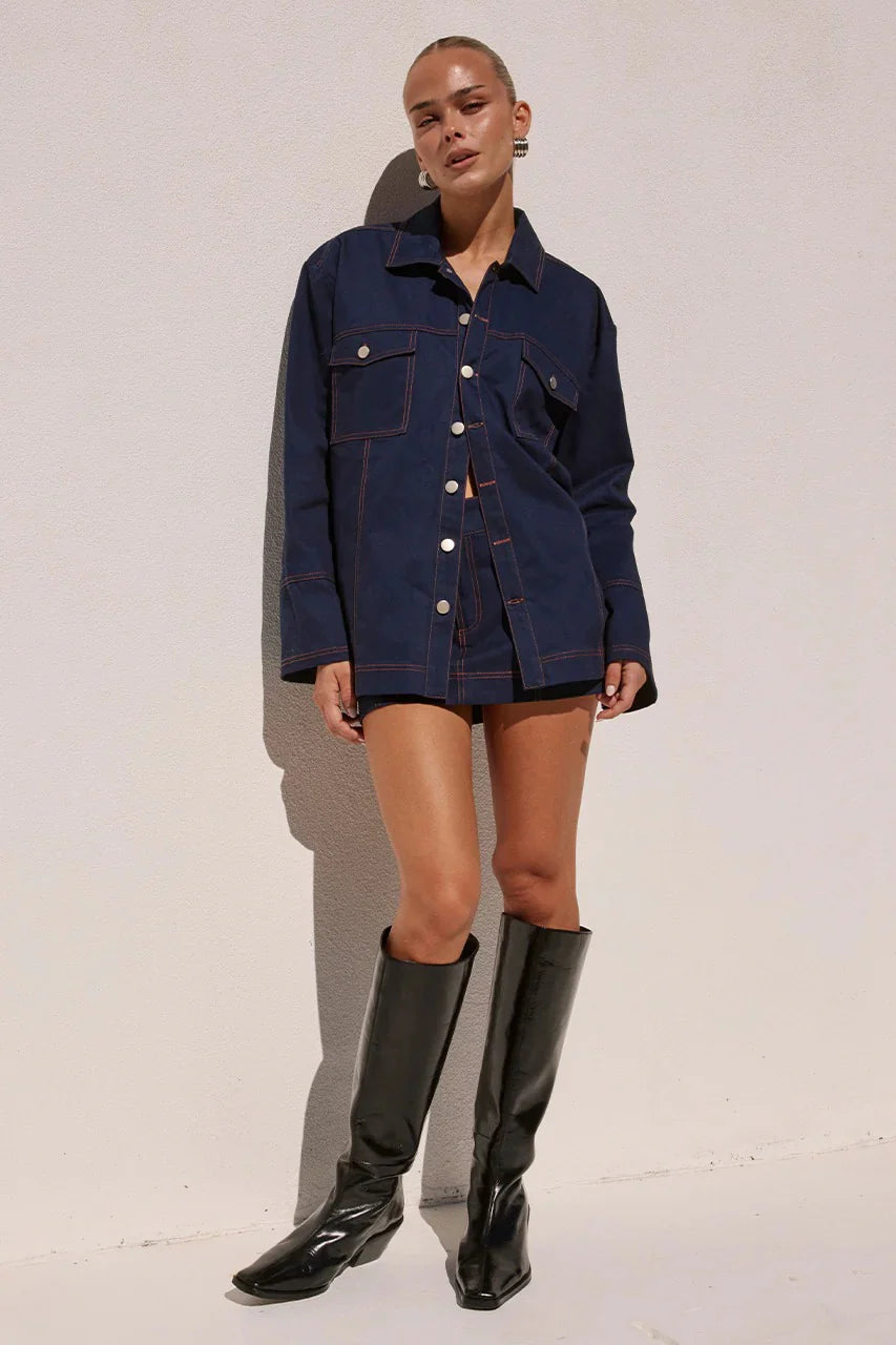 Veronica Jacket -  Navy