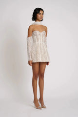 Taline Dress - White