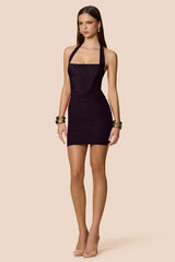 Nookie Belleza Mini Dress - Plum
