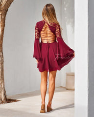 Paige Dress - Red